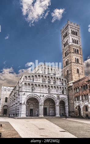 Lucca Duomo Cattedrale di San Martino, Italie Banque D'Images