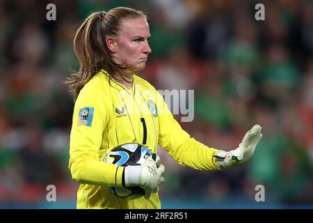 Brisbane, Australie. 31 juillet 2023. Courtney Brosnan d'Irlande lors de la coupe du monde féminine de la FIFA 2023 Groupe B Match Irlande femmes vs Nigeria femmes au Suncorp Stadium, Brisbane, Australie, 31 juillet 2023 (photo de Patrick Hoelscher/News Images) crédit : News Images LTD/Alamy Live News Banque D'Images