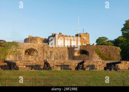 Angleterre, Kent, Deal, Walmer Castle Banque D'Images