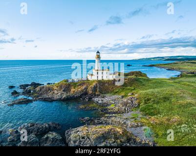 Phare de Turnberry, phare de Turnberry point, Trump Turnberry Golf Resort, South Ayrshire Coast, Écosse, Royaume-Uni Banque D'Images