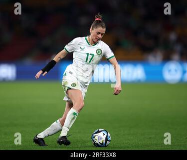 Brisbane, Australie. 31 juillet 2023. Sinead Louise Farrelly, de l'Irlande, est vue lors de la coupe du monde féminine FIFA 2023 Groupe B Match Irlande femmes vs Nigeria femmes au Suncorp Stadium, Brisbane, Australie, 31 juillet 2023 (photo de Patrick Hoelscher/News Images) crédit : News Images LTD/Alamy Live News Banque D'Images