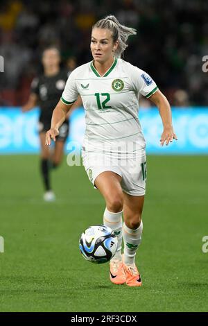 31 juillet 2023 ; Brisbane Stadium, Brisbane, Queensland, Australie : coupe du monde féminine de football Groupe B, République d'Irlande contre Nigeria ; Lily Agg d'Irlande crédit : action plus Sports Images/Alamy Live News Banque D'Images