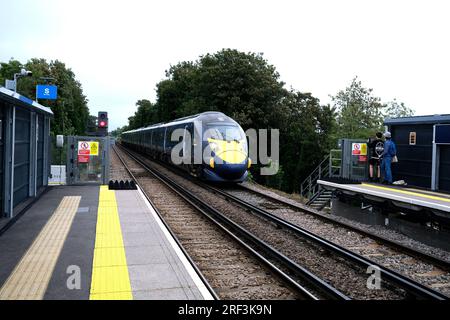 gare de thanet parkway, vient d'ouvrir, île de thanet, kent est, royaume-uni juillet 31 2023 Banque D'Images