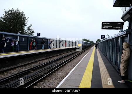 gare de thanet parkway, vient d'ouvrir, île de thanet, kent est, royaume-uni juillet 31 2023 Banque D'Images