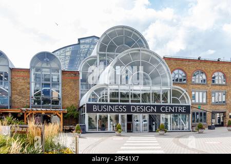 Le Business Design Centre sur Upper Street, Islington, Londres, Royaume-Uni Banque D'Images