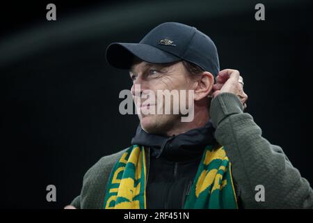 Melbourne, Australie . 31 juillet 2023. Tony Gustavsson lors de la coupe du monde féminine de la FIFA Australie/Nouvelle-Zélande 2023 Groupe B match entre l'Australie et le Canada au Melbourne Rectangular Stadium le 31 juillet 2023 à Melbourne, Australie. Score final : Australie 4 - Canada 0. Photo de Patricia Pérez Ferraro. (Patricia Pérez Ferraro/SPP) crédit : SPP Sport Press photo. /Alamy Live News Banque D'Images