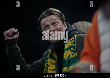 Melbourne, Australie . 31 juillet 2023. Tony Gustavsson, entraîneur-chef de l'Australie lors de la coupe du monde féminine de la FIFA Australie/Nouvelle-Zélande 2023 Groupe B match entre l'Australie et le Canada au stade rectangulaire de Melbourne le 31 juillet 2023 à Melbourne, Australie. Score final : Australie 4 - Canada 0. Photo de Patricia Pérez Ferraro. (Patricia Pérez Ferraro/SPP) crédit : SPP Sport Press photo. /Alamy Live News Banque D'Images