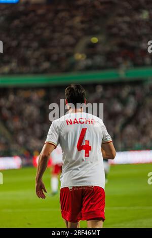 Nacho Monsalve lors du match PKO BP Ekstraklasa 2023/24 entre Legia Warszawa et LKS Lodz au stade municipal de Legia de Marshall Józef Piłsudski, Banque D'Images