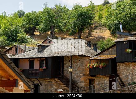 Maisons de village Banque D'Images