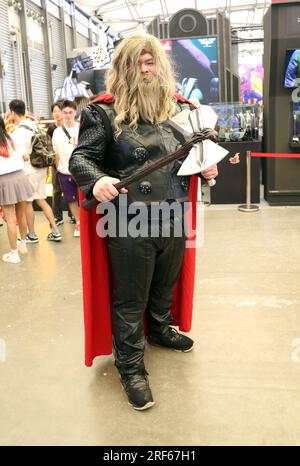 Shanghai, Chine. 01 août 2023. Thor Odinson Cosplayer dans The Avengers à ChinaJoy2023, Shanghai, Chine, 30 juillet 2023. (Photo Costfoto/NurPhoto) crédit : NurPhoto SRL/Alamy Live News Banque D'Images