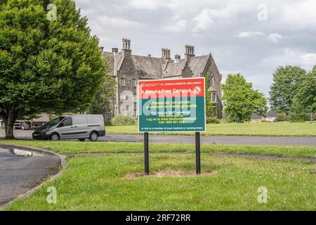 Mullingar County Westmeath, Irlande, 11 juillet 2023, St Lomans Hospital, Mental Health Hospital Banque D'Images