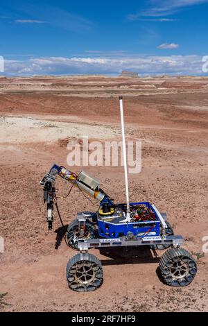 Le Rover Ozu Mars dans l'University Rover Challenge, Mars Desert Research Station dans le désert de Mars dans l'Utah. Université Ozyegin, Istanbul, Tur Banque D'Images