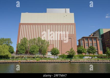 Kraftwerk, Am Spreebord, Charlottenburg, Berlin, Deutschland *** Légende locale *** , Berlin, Deutschland Banque D'Images