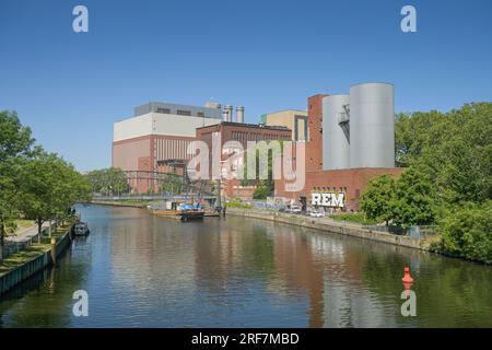 Kraftwerk, Am Spreebord, Charlottenburg, Berlin, Deutschland *** Légende locale *** , Berlin, Deutschland Banque D'Images