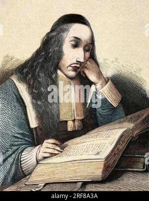 « Portrait de Baruch Spinoza (1632-1677), philosophe hollandais, Egalité connu comme Bento de Espinosa ou Benedictus de Spinoza ou Benoit de Spinoza. » Banque D'Images