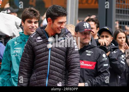 Esteban Ocon de France au volant de la (31) BWT Alpine F1 Team A523 Renault lors du Grand Prix de Belgique de Formule 1 MSC Cruises 2023 le 30 juillet 2023 à Francorchamps, Belgique. Banque D'Images