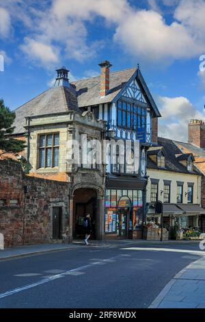 Blower Repository, une ancienne bibliothèque appartenant au Shropshire County Council, 1a Castle Gates, Shrewsbury, Shropshire, Angleterre, ROYAUME-UNI Banque D'Images