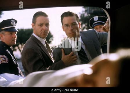 L.A. Confidentiel Russell Crowe & Guy Pearce Banque D'Images