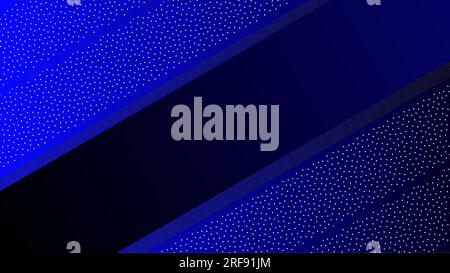 Repère de ligne bleu foncé dégradé diagonal sur l'arrière-plan dégradé. Illustration de Vecteur