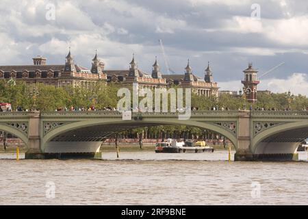 Hôpital St Thomas. Westminster Bridge Road, Londres Banque D'Images