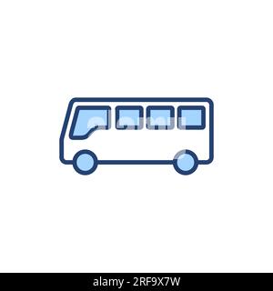 Vecteur d'icône de bus. signe et symbole de bus Illustration de Vecteur