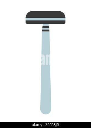 Rasoir de coiffeur plat Illustration de Vecteur