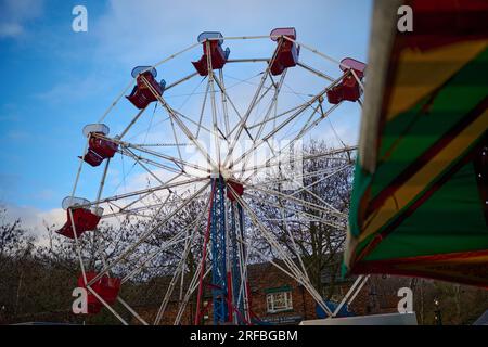 Grande roue victorienne Banque D'Images