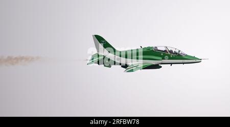 L'équipe d'affichage national de la Royal Saudi Air Force au Royal International Air Tattoo 2023 Banque D'Images