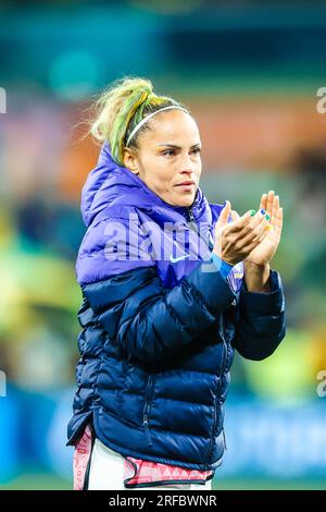 Melbourne, Victoria, Australie. 2 août 2023. MELBOURNE, AUSTRALIE - 02 AOÛT : la Jamaïque affronte le Brésil à la coupe du monde féminine de la FIFA Australie et Nouvelle-Zélande 2023 au stade rectangulaire de Melbourne le 02 août 2023 (image de crédit : © Chris Putnam/ZUMA Press Wire) À USAGE ÉDITORIAL UNIQUEMENT ! Non destiné à UN USAGE commercial ! Banque D'Images