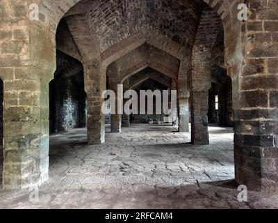 27 juillet 2023, Shivneri fort est une fortification militaire du 17e siècle, c'est le lieu de naissance de Chhatrapati Shivaji Maharaj, Banque D'Images