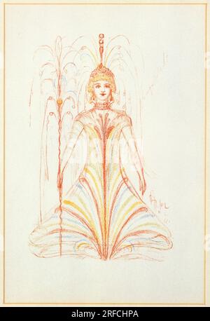 17. Vuurwerkboeket (UIT : la gamme d'Amour) 1929 de James Ensor Banque D'Images