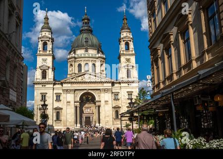 La basilique Saint-Etienne de Budapest, Hongrie Banque D'Images