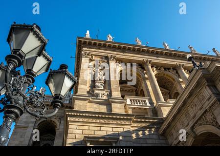 Opéra d'État hongrois. Budapest, Hongrie Banque D'Images