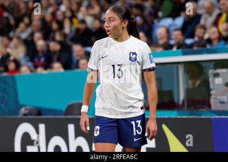 Sydney, Australie. 02 août 2023. Selma Bacha, de la France, est à l'honneur lors du match de groupe F de la coupe du monde féminine de la FIFA 2023 entre le Panama et la France au stade de football de Sydney, le 2 août 2023 à Sydney, en Australie Credit : IOIO IMAGES/Alamy Live News Banque D'Images