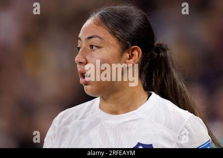 Sydney, Australie. 02 août 2023. Selma Bacha, de la France, est à l'honneur lors du match de groupe F de la coupe du monde féminine de la FIFA 2023 entre le Panama et la France au stade de football de Sydney, le 2 août 2023 à Sydney, en Australie Credit : IOIO IMAGES/Alamy Live News Banque D'Images