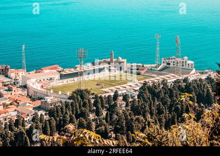 stade de football à alger Banque D'Images