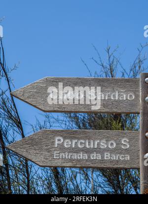 Phare de Cabo Sardao, situé au point le plus à l'ouest de la région de l'Alentejo au Portugal Banque D'Images