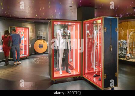 Suisse, Canton de Vaud, Montreux, Reine : le Studio Experience situé dans les anciens Mountain Studios du Casino Barrière Banque D'Images