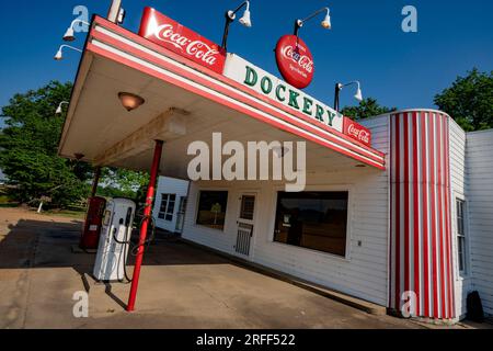 États-Unis, Mississippi, Dockery, la plantation de coton Dockery est considérée comme le berceau du Delta blues Banque D'Images