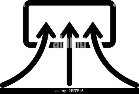 conception de symbole d'illustration vectorielle d'icône de lunette arrière Illustration de Vecteur