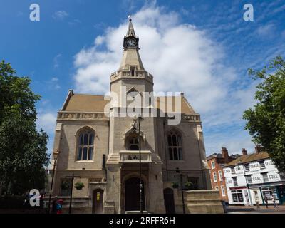 Hôtel de ville de Banbury par une journée ensoleillée Banque D'Images