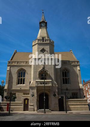 Hôtel de ville de Banbury par une journée ensoleillée Banque D'Images