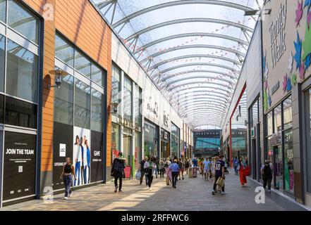 Centre commercial Wakefield Trinity Walk Yorkshire Angleterre Royaume-Uni GB Europe Banque D'Images