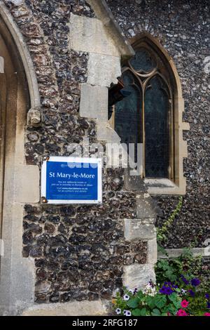 Église St Mary-le-More, Wallingford Banque D'Images