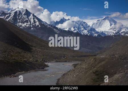 Colline de tigre près de Kargil. Jammu-et-Cachemire, Inde, Asie Banque D'Images