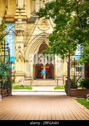 TORONTO, ON, CANADA - 23 juillet 2023 : Cathedral Church of St. James, Toronto, Canada Banque D'Images