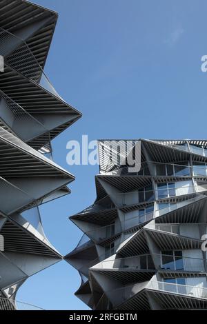 The Kaktus / Cactus Towers ou Esbjerg Towers (2019), Esbjerg, Danemark. Banque D'Images