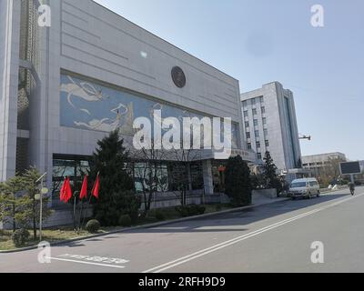 Le Mansudae Art Studio Exhibition Hall à Pyongyang, Corée du Nord Banque D'Images