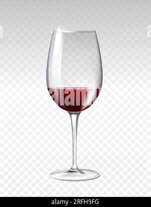 Verre de concept de vecteur de vin Illustration de Vecteur