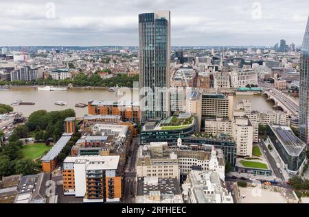 London southbank et waterloo Banque D'Images